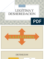 LA LEGITIMA Y DESHEREDACION-pptx.pptx