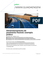 Dimensionamento de Pavimento Flexível - Exemplo Prático - Guia Da Engenharia 1