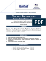 Curso Vigilancia Epidemiológica