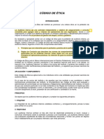 Código de Etica para auditores internos