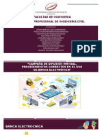 Campaña de Difusión Virtual, Procedimientos Correctos en El Uso de La Banca Electronica PDF