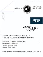 Apollo Experience Report The Cryogenic Storage System