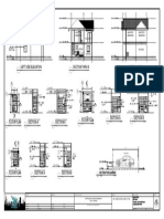 Left Side Elevation Section Thru B Section Thru A: Master'S Bedroom Balcony Master'S Bedroom Master'S Bedroom