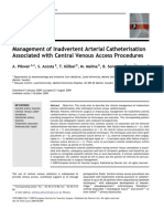 2009 Management of Inadvertent Arterial Catheterisation%0AAssociated with Central Venous Access Procedures.pdf