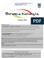 1 Clase Inaugural Bromatologia