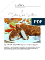 Pechugas de pollo a la Villeroy