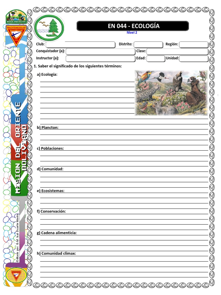 Mapa Conceptual de Ecología | PDF | Ecología | Ecosistema