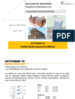 Actividad 10 - Análisis Modal Espectral de Edificios PDF