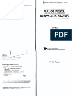 Baez, J. Gauge Fields, Knots and Gravity PDF