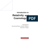 Heinzle. Introduction To Relaivity and Cosmology PDF