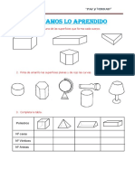 Aplicamos Lo Aprendido - Solidos Geometricos