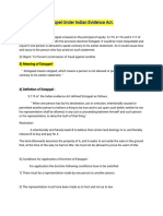 Doctrine of Estoppel-1