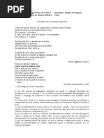 Atividade para impressão português 3ª série