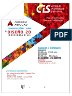 Autocad Agosto Domingos Sube Huaraz