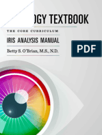 Iridology Textbook - The Core Curriculum - Iris Analysis Courses I and II Preparation For Certification