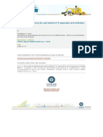 Rice Yield As Affected by The Split Method of 'N' Application and Nitrification Inhibitor DCD