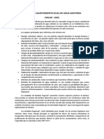 Funcionamiento Del Sistema de Calentamiento Dual de Agua Sanitaria