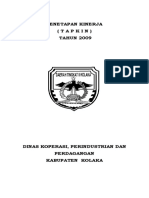 Sampul Penetapan Kinerja