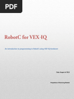 RobotC-VexIQ Packet I