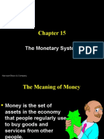The Monetary System: Harcourt Brace & Company