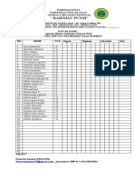 Absensi Baru SMP 1 Kaliwungu