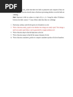 Hint: Represent A Ball On A Plane As A Tuple of (X, Y, R), R Being The Radius If (Distance