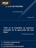 El Arte de Enseñar