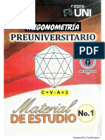 Boletín Cepre Uni 2020-Ii (Trigonometría) PDF