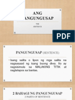 Ang Pangungusap