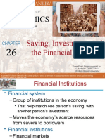 Chapter 26 Saving, Investment, and The Financial System