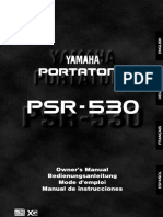 PSR530 Spanish PDF