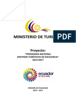 Proyecto destinos Ecuador