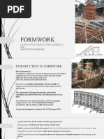 Formwork: A Study of Its Various Types, Materials AND