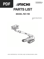 Parts List: Model