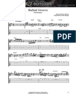 Ballad Groove - Performance PDF