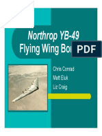 Northrop YB-49 Flying Wing Bomber