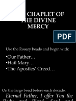 The Chaplet of The Divine Mercy