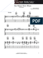 16 Bar Slow Minor Blues - Performance PDF