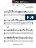 Arpeggiating The Changes - Demonstration PDF
