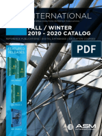 Asm International: Fall / Winter 2019 - 2020 CATALOG