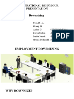 Organisational Downsizing Presentation