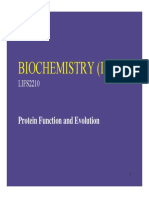 L05 - Protein Function and Evolution