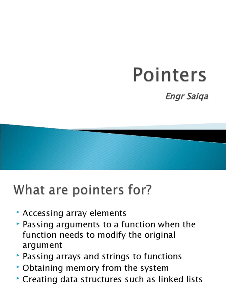 Understanding Pointers in C++ Programming | PDF | Pointer (Computer ...
