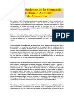 El Desistimiento en La Demanda de Rebaja o Aumento