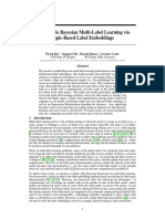 Piyushrai5770 Large Scale Bayesian Multi Label Learning Via Topic Based Label Embeddings