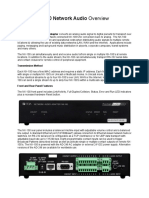 TOA NX-100 Network Audio - White Paper