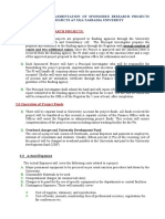 3.5.1 Guideline For Implementation of Sponsored Research Projects and Consultancy Projects