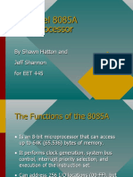 The Intel 8085A Microprocessor