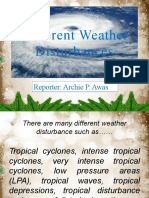 Different Weather Disturbances