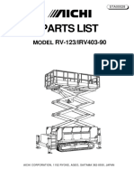 Parts List: RV-123/IRV403-90
